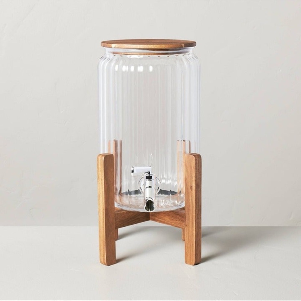 Hearth & Hand Magnolia 7L Drink Dispenser with Stand **SEE PICS